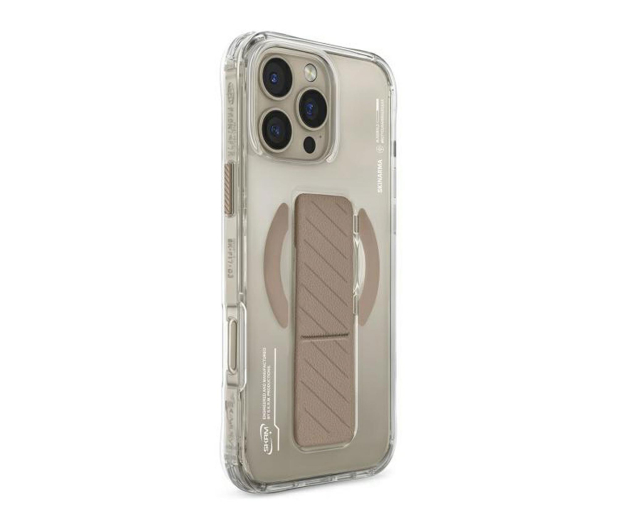 Skinarma Axon do iPhone 16 Pro 6.3" Magnetic Grip champagne - 1316879 - zdjęcie 4